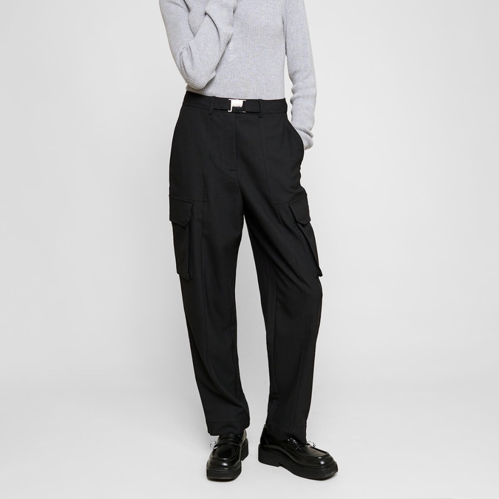 Black Cargo Pixie Market Pants - XS